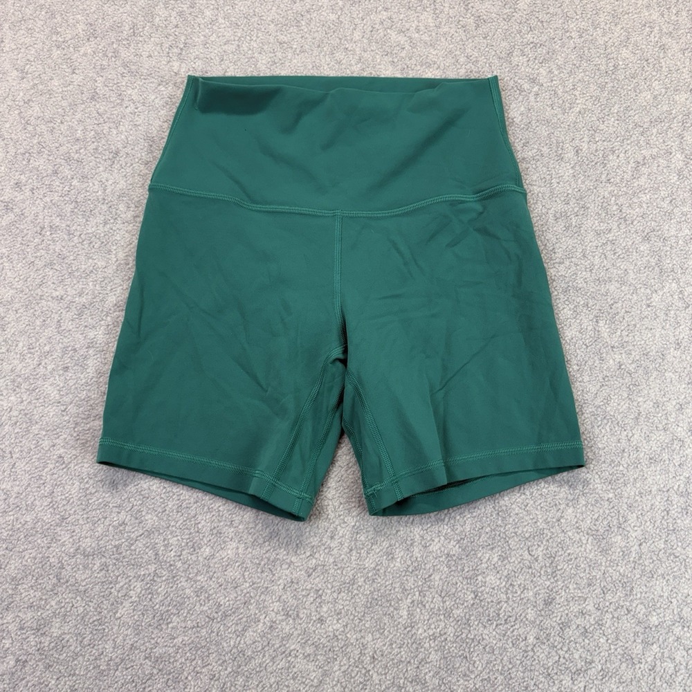 Lululemon Align High-Rise Shorts 6" Cascadia Green Women's Size 6